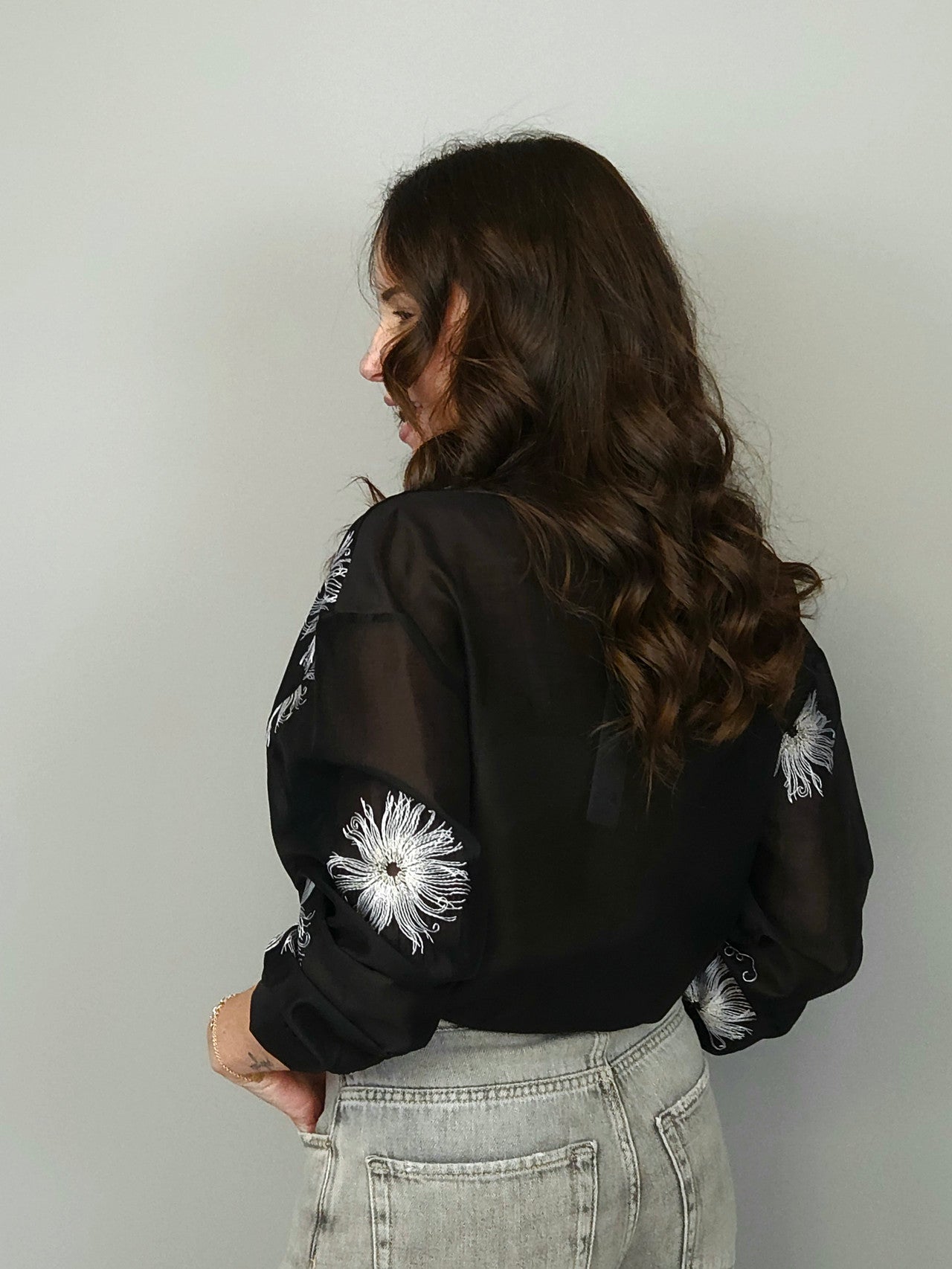 Camicia Margherita - Nera