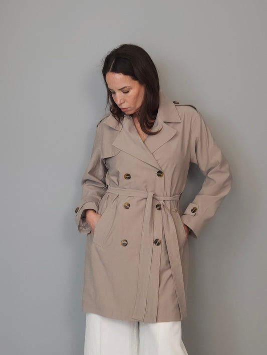 Trench Sabrina - Tortora