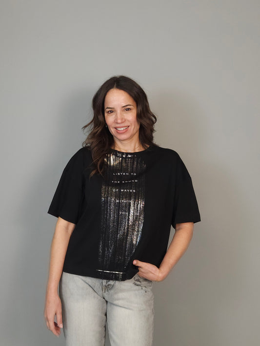 Tshirt Caroline - Nera